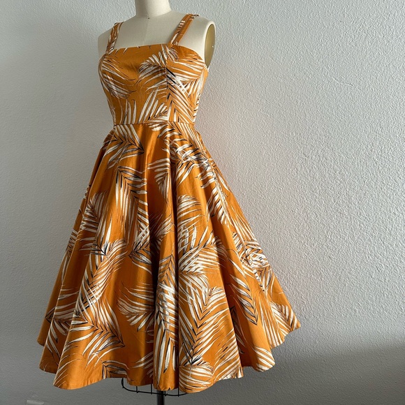 NWT Sunny palm print midi dress - Picture 7 of 9